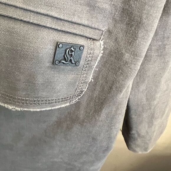 NWOT RMC patch embroidered Live To Ride Ride To Live long motorcycle jacket. XL - Picture 10 of 13